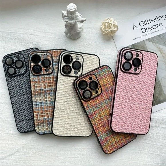 Artificial Leather Case For iPhone 14 Pro Max - PINK-SALE - Picture 4 of 9